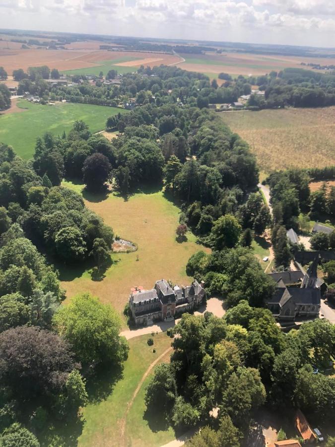 Le Chateau De Bertreville Saint Ouen Entre Mer Et Campagne Eksteriør billede