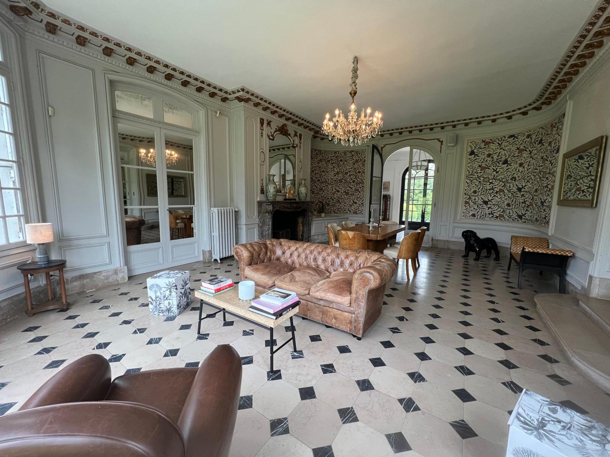 Le Chateau De Bertreville Saint Ouen Entre Mer Et Campagne Eksteriør billede